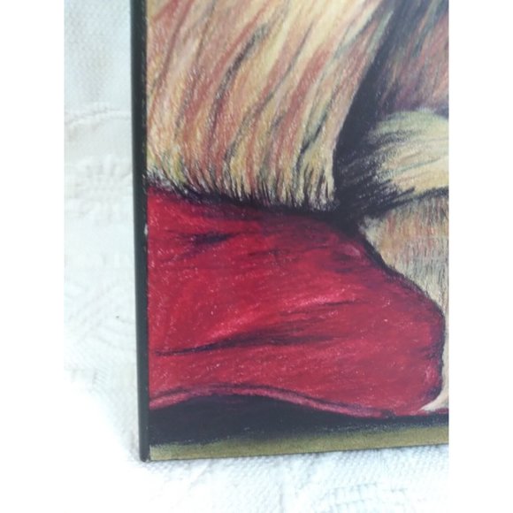 Dog Art Print 11" by 14"  With Message By Artist Lori Voskuil Dutter - Picture 9 of 12